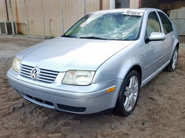 3VWVH69M62M172375 - 2002 VOLKSWAGEN JETTA GLI GRAY photo 2