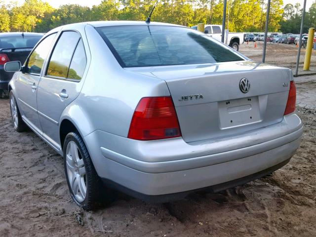 3VWVH69M62M172375 - 2002 VOLKSWAGEN JETTA GLI GRAY photo 3