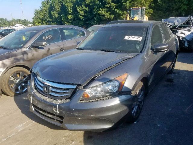 1HGCP2F85BA109764 - 2011 HONDA ACCORD EXL GRAY photo 2