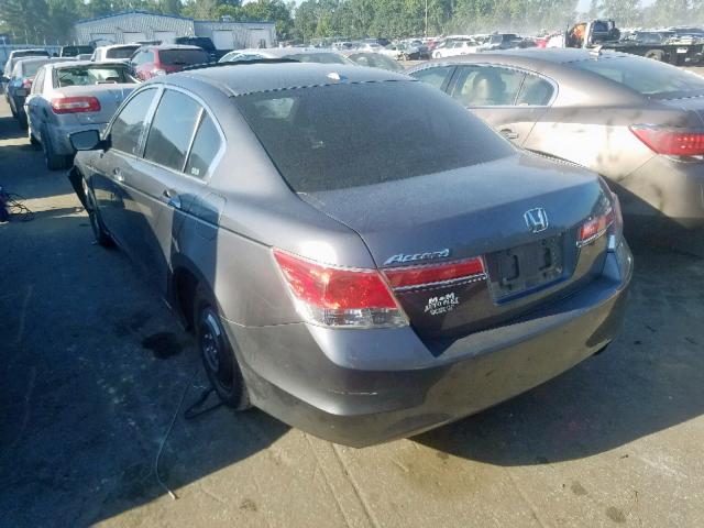 1HGCP2F85BA109764 - 2011 HONDA ACCORD EXL GRAY photo 3