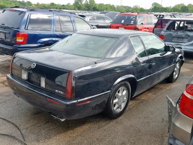 1G6ET1296YB705127 - 2000 CADILLAC ELDORADO T BLACK photo 4