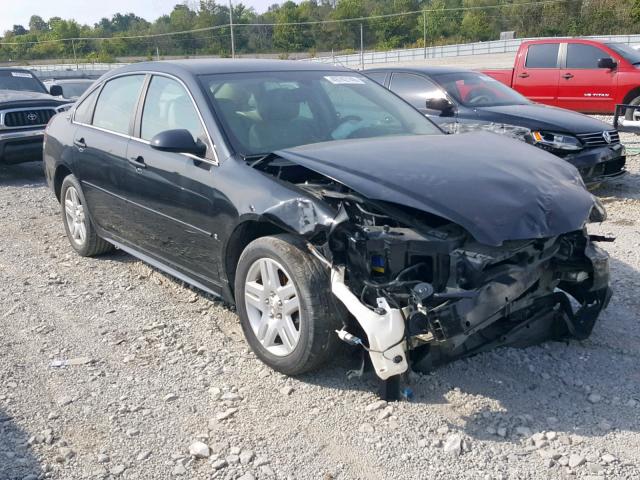 2G1WC57MX91292208 - 2009 CHEVROLET IMPALA 2LT BLACK photo 1