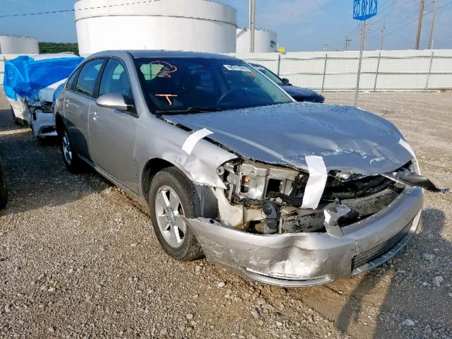 2G1WT55K281313164 - 2008 CHEVROLET IMPALA LT SILVER photo 1