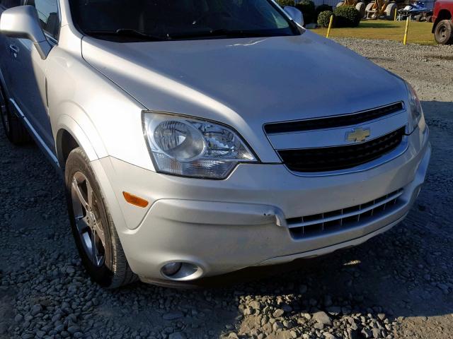 3GNAL3E50CS655927 - 2012 CHEVROLET CAPTIVA SP SILVER photo 9