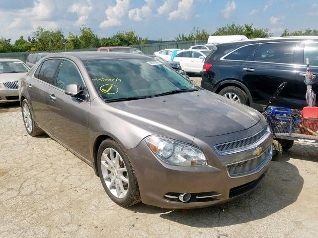 1G1ZE5E73AF320044 - 2010 CHEVROLET MALIBU LTZ ყავისფერი ფოტო 1