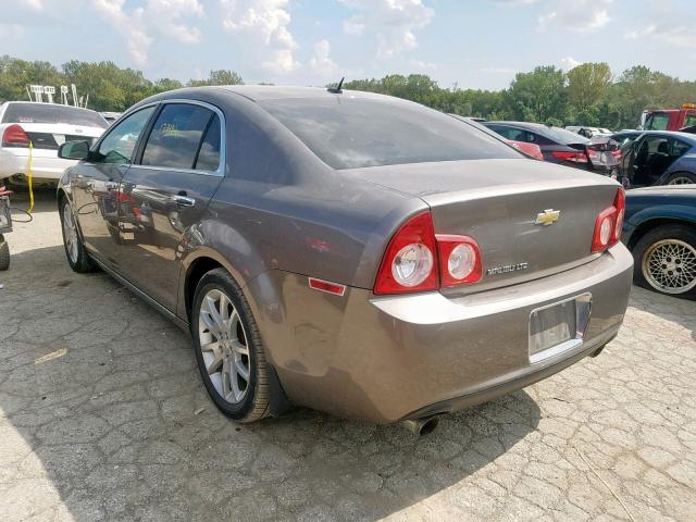 1G1ZE5E73AF320044 - 2010 CHEVROLET MALIBU LTZ ყავისფერი ფოტო 3