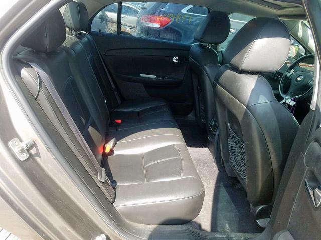 1G1ZE5E73AF320044 - 2010 CHEVROLET MALIBU LTZ ყავისფერი ფოტო 6