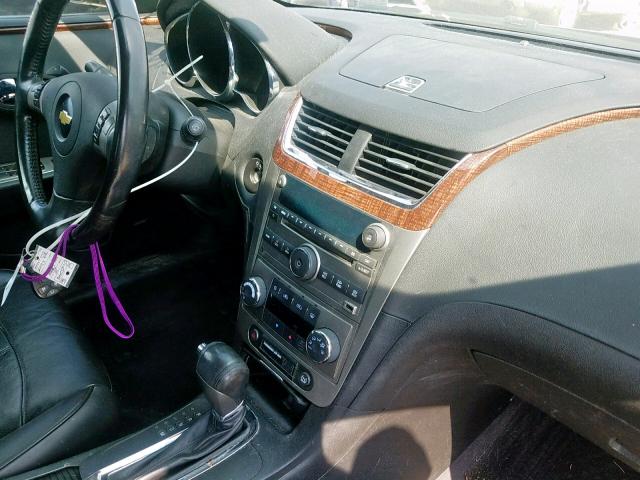 1G1ZE5E73AF320044 - 2010 CHEVROLET MALIBU LTZ ყავისფერი ფოტო 9