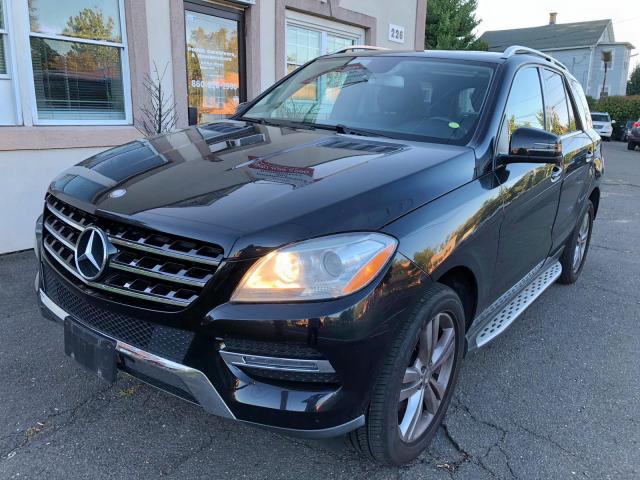 4JGDA5HB9EA274716 - 2014 MERCEDES-BENZ ML 350 4MA BLACK photo 2