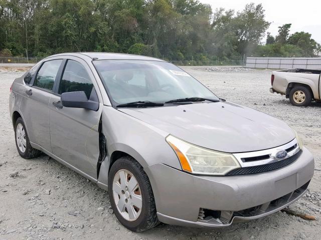 1FAHP34N18W203337 - 2008 FORD FOCUS S/SE SILVER photo 1