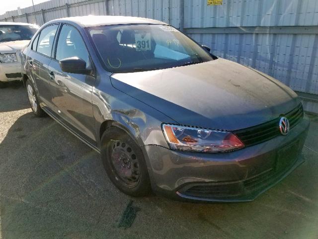 3VW2K7AJ1CM353882 - 2012 VOLKSWAGEN JETTA BASE SILVER photo 1