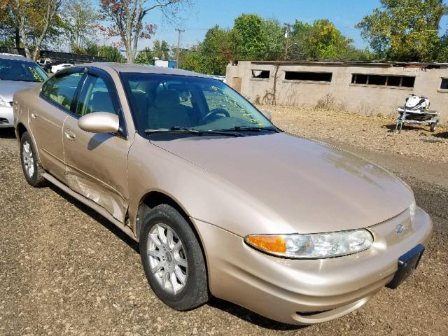 1G3NL52T31C210139 - 2001 OLDSMOBILE ALERO GL BEIGE photo 1