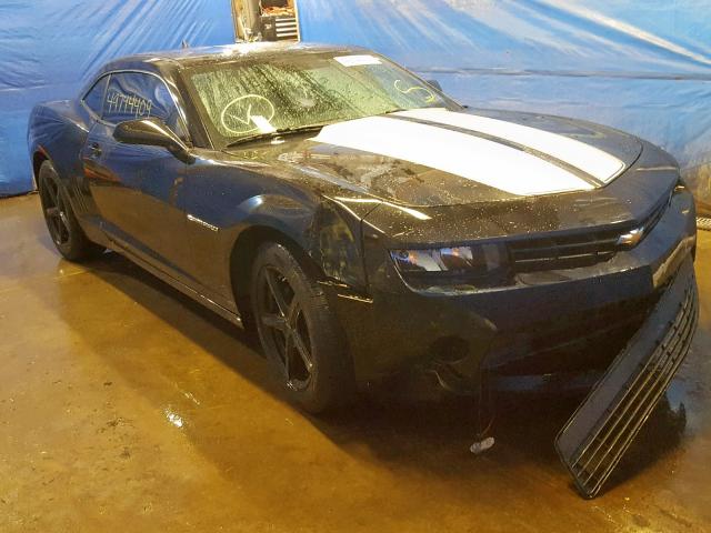 2G1FB1E38F9237999 - 2015 CHEVROLET CAMARO LS BLACK photo 1