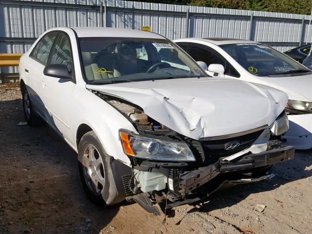 5NPEU46C56H128989 - 2006 HYUNDAI SONATA GLS WHITE photo 1