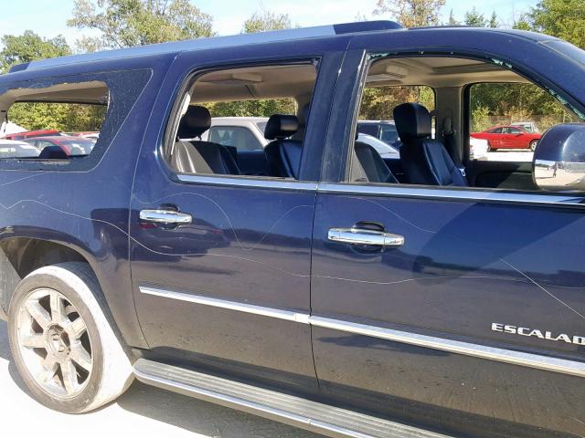 1GYFK66898R118330 - 2008 CADILLAC ESCALADE E BLUE photo 9