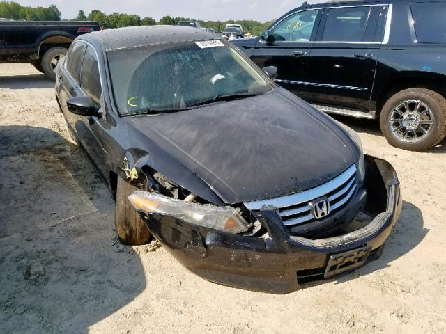 1HGCP2F80BA100874 - 2011 HONDA ACCORD EXL BLACK photo 1