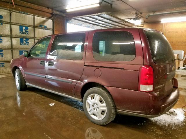 1GNDV23W28D160519 - 2008 CHEVROLET UPLANDER L BURGUNDY photo 3