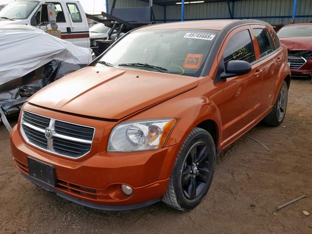 1B3CB9HB7BD114334 - 2011 DODGE CALIBER UP ORANGE photo 2