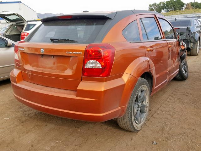 1B3CB9HB7BD114334 - 2011 DODGE CALIBER UP ORANGE photo 4