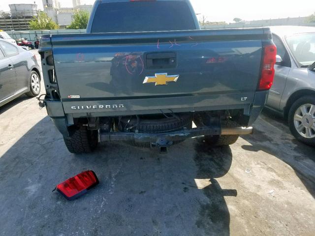 1GCRCREC3EZ180471 - 2014 CHEVROLET SILVERADO TURQUOISE photo 9