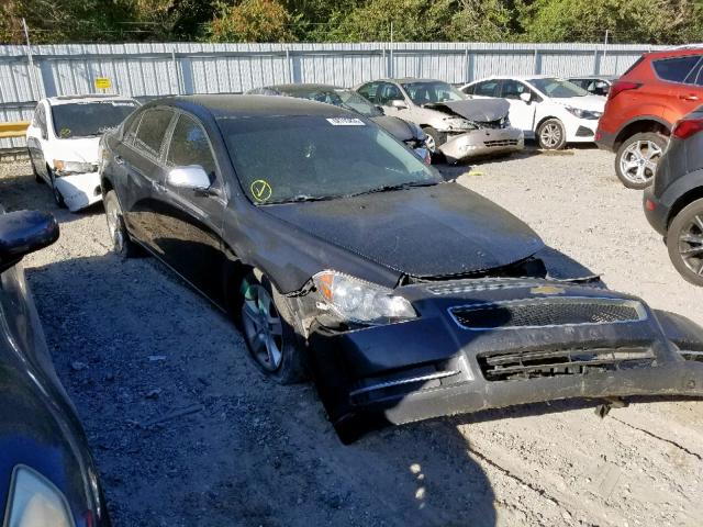 1G1ZC5E05AF198165 - 2010 CHEVROLET MALIBU 1LT BLACK photo 1