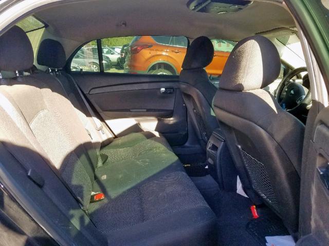 1G1ZC5E05AF198165 - 2010 CHEVROLET MALIBU 1LT BLACK photo 6