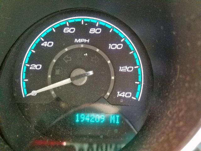 1G1ZC5E05AF198165 - 2010 CHEVROLET MALIBU 1LT BLACK photo 8