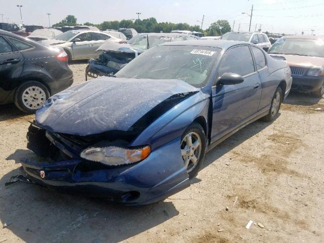 2G1WW12E359366399 - 2005 CHEVROLET MONTE CARL ლურჯი ფოტო 2