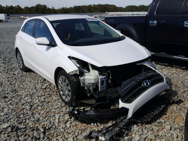 KMHD35LH0GU255379 - 2016 HYUNDAI ELANTRA GT WHITE photo 1