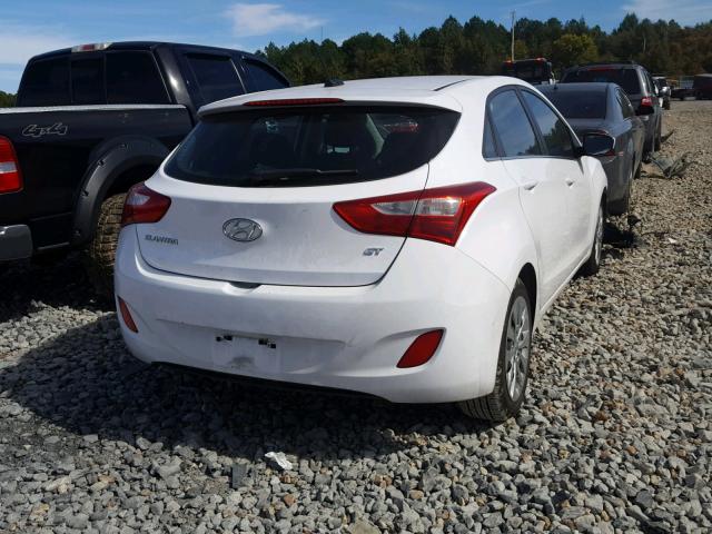 KMHD35LH0GU255379 - 2016 HYUNDAI ELANTRA GT WHITE photo 4