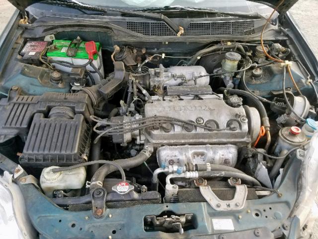 1HGEJ8541TL055008 - 1996 HONDA CIVIC EX GREEN photo 7