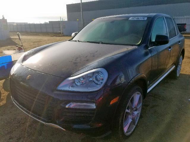 WP1AC29P68LA90948 - 2008 PORSCHE CAYENNE TU BLACK photo 2