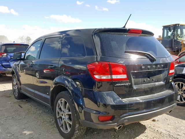 3C4PDCEG5JT380161 - 2018 DODGE JOURNEY GT BLACK photo 3