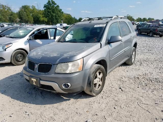 2CKDL63F866083164 - 2006 PONTIAC TORRENT GRAY photo 2