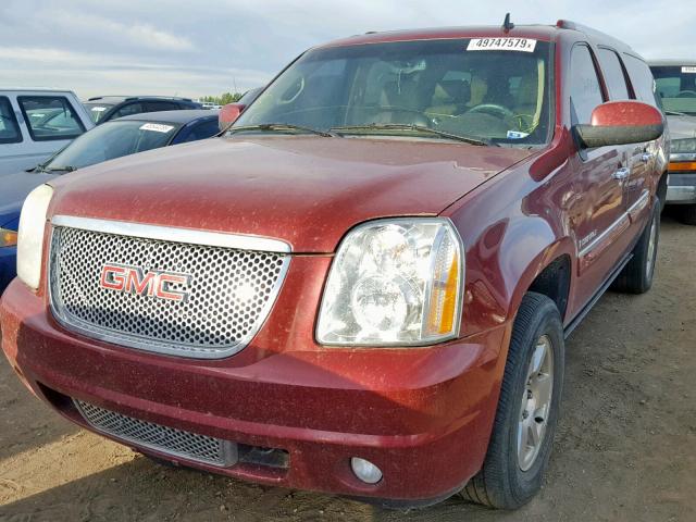 1GKFK66818J167269 - 2008 GMC YUKON XL D MAROON photo 2