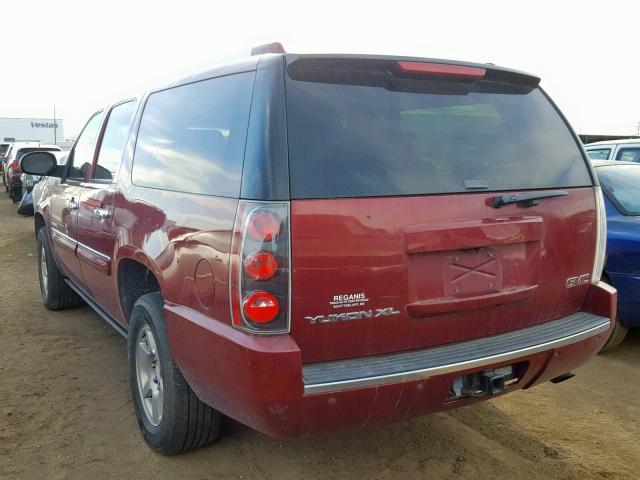 1GKFK66818J167269 - 2008 GMC YUKON XL D MAROON photo 3