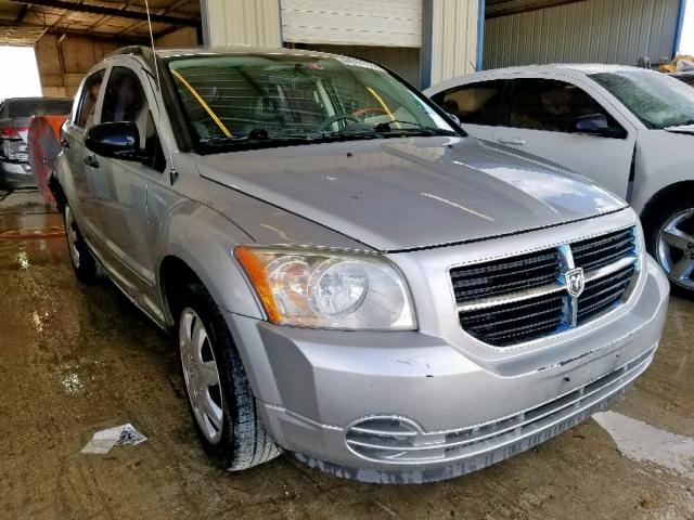 1B3HB48B47D575751 - 2007 DODGE CALIBER SX SILVER photo 1