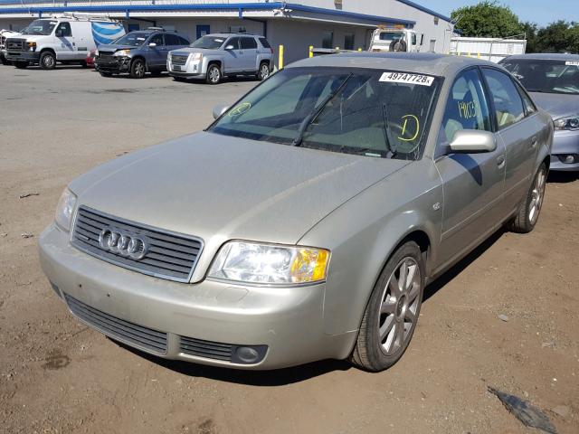 WAUCD64B34N056021 - 2004 AUDI A6 S-LINE TAN photo 2