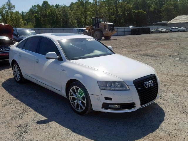 WAUFGAFB5AN041049 - 2010 AUDI A6 PREMIUM WHITE photo 1