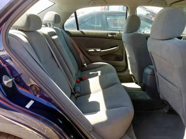 1HGCM56387A033799 - 2007 HONDA ACCORD SE BLUE photo 6