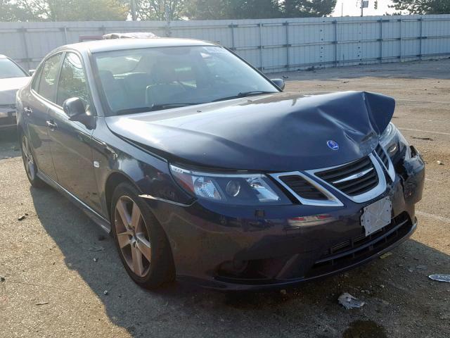 YS3FB49Y491001530 - 2009 SAAB 9-3 2.0T BLUE photo 1