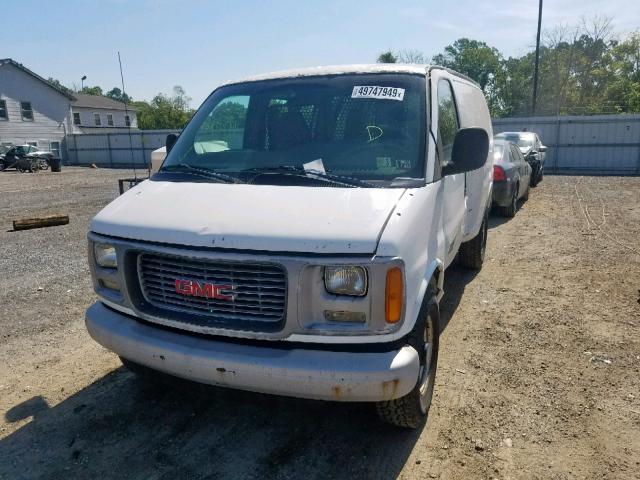 1GTHG35R8Y1155070 - 2000 GMC SAVANA G35 WHITE photo 2