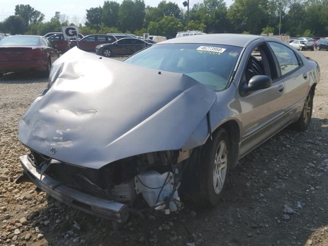 2B3HD56J6XH671071 - 1999 DODGE INTREPID E CHARCOAL photo 2