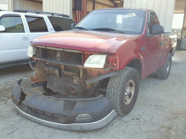 2FTRF18214CA45027 - 2004 FORD F-150 HERI RED photo 2