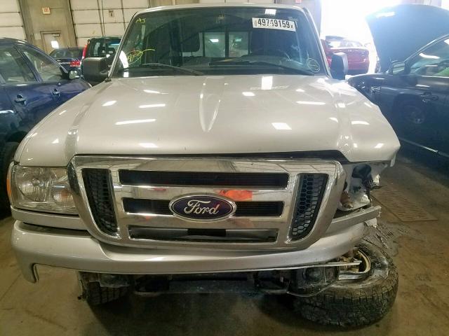 1FTLR4FE8BPA55139 - 2011 FORD RANGER SUP SILVER photo 7