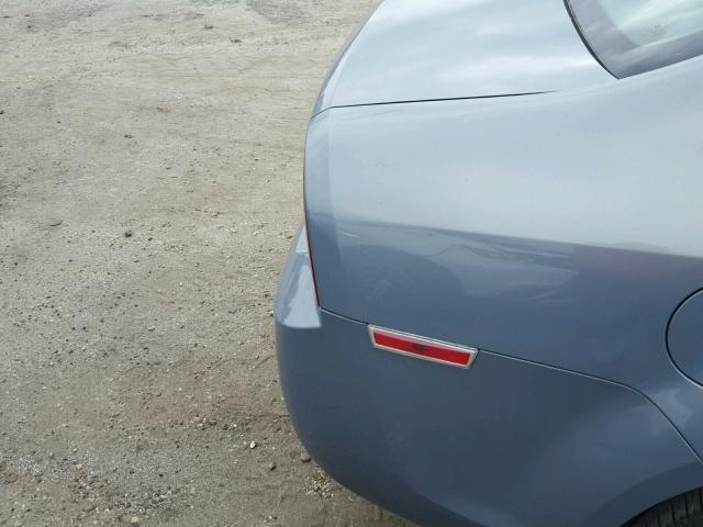 1G1ZK57B494231861 - 2009 CHEVROLET MALIBU LTZ ნაცრისფერი ფოტო 9