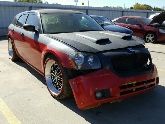 2D4FV47V27H672154 - 2007 DODGE MAGNUM SXT RED photo 1