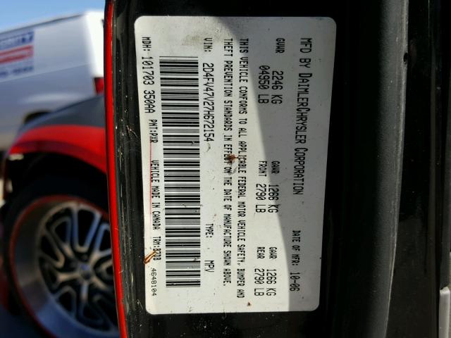 2D4FV47V27H672154 - 2007 DODGE MAGNUM SXT RED photo 10