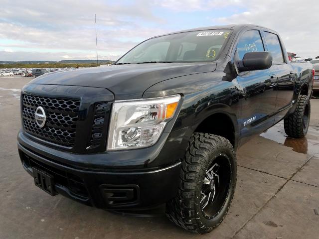 1N6AA1EJ5JN542110 - 2018 NISSAN TITAN S BLACK photo 2