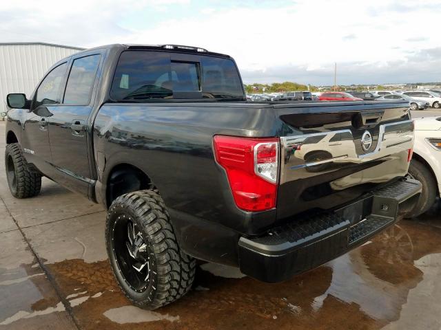 1N6AA1EJ5JN542110 - 2018 NISSAN TITAN S BLACK photo 3